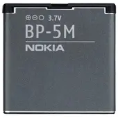 Nokia BP-5M Batteri - 6220 Classic, 6500 Slide, 7390, 8600 Luna