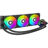 Xilence LQ360G.ARGB - Væskekjølesystem for prosessor - (for: LGA1156, LGA1155, LGA1150, LGA1151, AM4, LGA1200, LGA1700, AM5, LGA1851) - kobber - 120 mm - svart