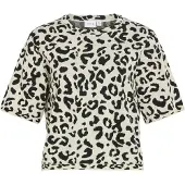 Vila Mayas O-neck Knit Noos Genser Med Korte Ermer