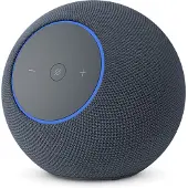 Amazon Echo Studio (2025), Alexa, Sfærisk, Sort, Tysk, Engelsk, Spansk, Fransk, Italiensk, Dolby Atmos, 9,5 cm