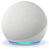 Amazon Echo Dot (5th Generation) - Smarthøyttaler - Wi-Fi, Bluetooth - Appstyrt - Isbrehvit
