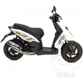 Leovince Hand Made Tt Aprilia/gilera/piaggio 4065 Homologert Komplett Linjesystem