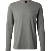 BOSS for man. 50512111 Tacks T-shirt greenish grey (XXL), Casual, Cotton, Long sleeve