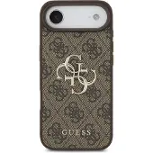 GUESS 4G Big Logo-etui for iPhone 17 Air - Brun