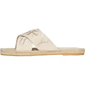 Superdry for woman. WF310221A Beige espadrilles with crossed straps (38), Fabric, Flat, None, Casual