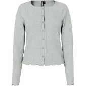 Pieces Pcmarie Pointelle Cardigan