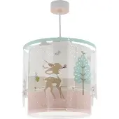 DALBER pendellampe til barnerom LOVING DEER, hjortemotiv