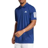 Adidas Club 3 Stripes Kortermet Poloskjorte