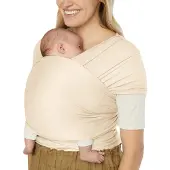 Ergobaby Stretchomslag - Aura Wrap Strikk - Cream - - OneSize - Omslag