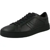 BOSS for man. 50562636 Rhys Tenn black sneakers (42), Flat, Laces, Casual