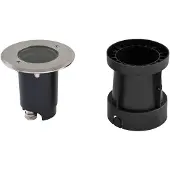 EVN Talpa nedfelt lampe GU10 stål rund
