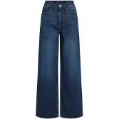 Vila Vifreya Høy Midje Jeans Med Vid Passform