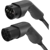 Deltaco e-Charge ladekabel for elbil type 2-kontakt - 32A - 22 kW - 10 meter