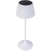 Näve LED-solcelle-bordlampe Emmi CCT oppladbar, hvit