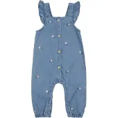 Name it Selebukse - Denim - NbfSage - Denim Blue/Flower - - 56 - Selebukse