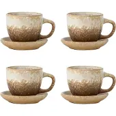 Bloomingville Brenta With Saucer Kopp 4 Enheter