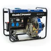 DUAB-Power strømaggregat MDG6000CLE 1-fase diesel med fjernstart