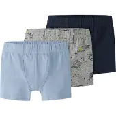 Name it Grey Space Boxers 3 Enheter
