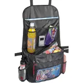 Hama Automotive Organiser with Isotherm Compartment - Bilseteordner - polyester - svart