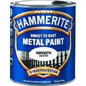 Hammerite Glatlak - Hvid - 250 ml.