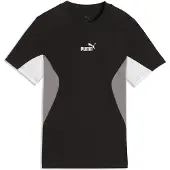Puma Essentials Block Tee Youth, Clothing, Black, 15-16Y