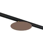 QAZQA Moderne taklampe i bronse for 1-fase skinnesystem 2-lys - Iconic Pulley