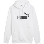 Puma Essentials No. 1 Logo Hoodie Men, Clothing, White, L