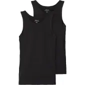 Name it Undertrøye - Noos - NkmTank - 2-pack - Svart - - 4 år (104) - Undertrøye