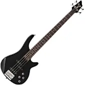 Gear4Music Chicago Bassgitar fra Svart