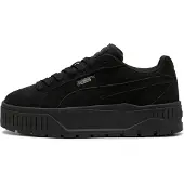 Puma Karmen II Sneakers Women, Shoes, Black/Black/Silver, 42