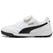 Puma KING TOP TT Football Boots Unisex, Shoes, White/Black, 41