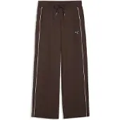 Puma T7 Track Pants Women, Clothing, Chocolate Brown, M