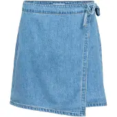 Object Denim Omslagsskjørt