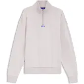 HUGO Neeler 10249110 Blue Halv Glidelås Genser
