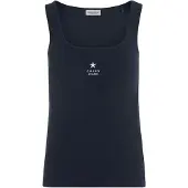 GUESS Jeans Slim Rib Emb Ermeløs T-skjorte