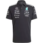 Adidas Mercedes-amg Petronas F1 Team Engineers Kortermet Poloskjorte
