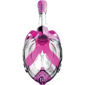 Seac Snorkelmaske - Libera - Transparent/Rosa - - XS/S - Dykkermasker