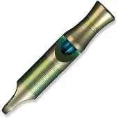 We Knife Titanium Whistle Green Cord
