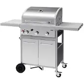 LUND gassgrill 3+1 i støpejern 12,8 kW