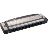 Hohner Silver Star Harmonica A Major
