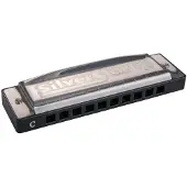 Hohner Silver Star Harmonica D Major