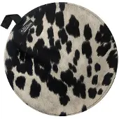 Big Fat Snare Drum 14″ Cow Moo Suede Head Black