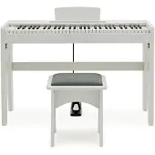 Gear4Music Keynote Junior Digitalpiano og Krakk fra Hvit
