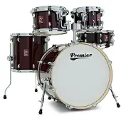 Premier Artist 20" 5pc Fusion Shell Pack Cherry Red