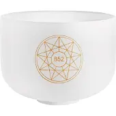Meinl Solfeggio Crystal Singing Bowl 10" La 852 Hz Note G#4