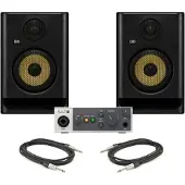 Universal Audio VOLT 1 - USB-opptaksenhet - 24 Bit / 192 kHz AD/DA-konverter - Kompatibel med: PC (Windows 10 64 bit), macOS (10.14 eller nyere), iPad/iPhone (iOS 14 eller nyere)