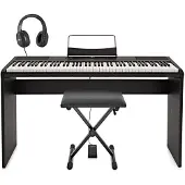 Gear4Music SDP-2 Scenepiano fra + Fullstendig Pakke