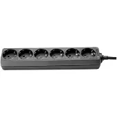 Adam hall 6 Socket EU Power Strip 5m Cable