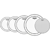 Remo ProPack Pinstripe Skinn 12" 13" 16" 22" og gratis 14" Skarptromme