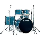 Tama Imperialstar 22 5pc Drum Kit w/Meinl Cymbals Hairline Blue